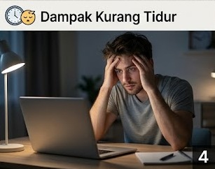 Dampak Kurang Tidur terhadap Kesehatan Fisik dan Mental